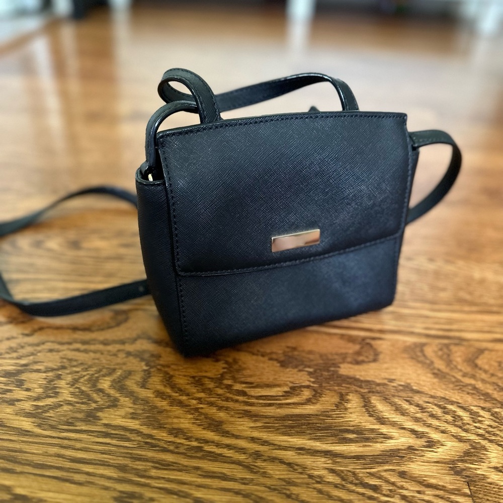 Kate Spade Laurel Way Mini Alisanne Crossbody Bag - Black